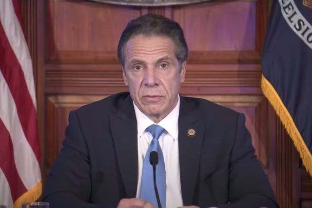 Governor Andrew Cuomo at a press conference on December 30th, 2020.